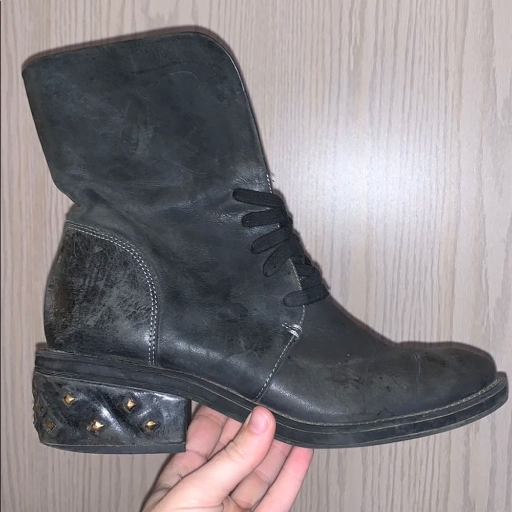 Women’s Calvin Klein studded combat boots size 7